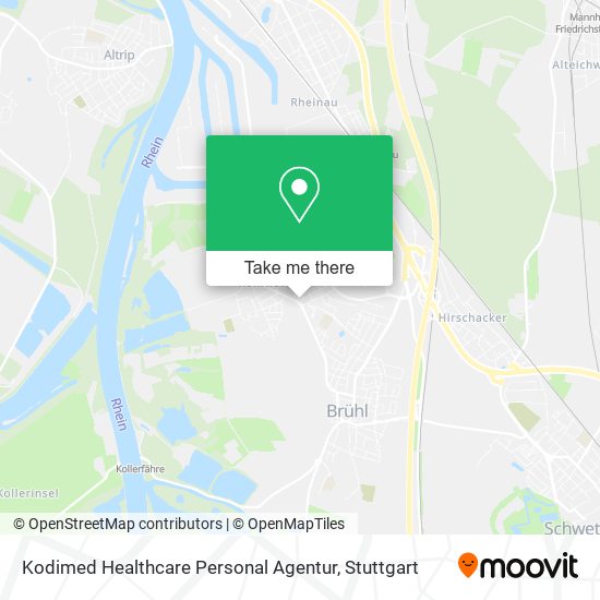 Kodimed Healthcare Personal Agentur map