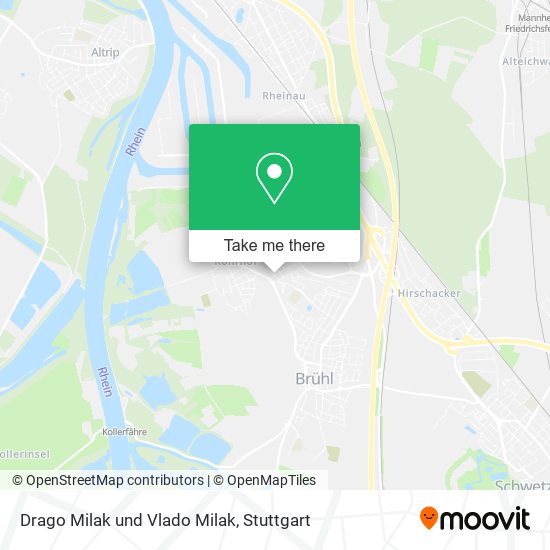 Drago Milak und Vlado Milak map