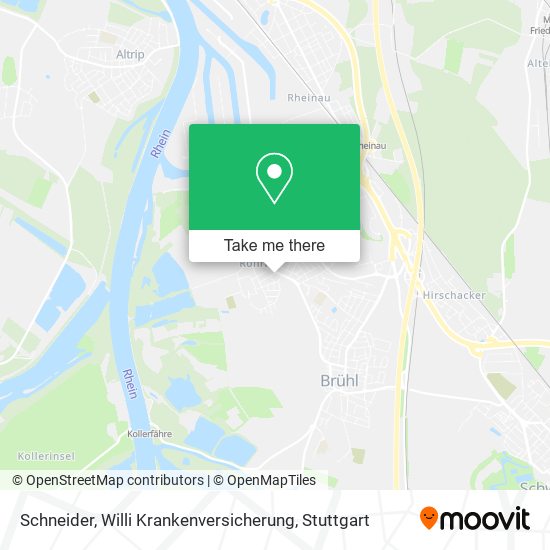 Schneider, Willi Krankenversicherung map