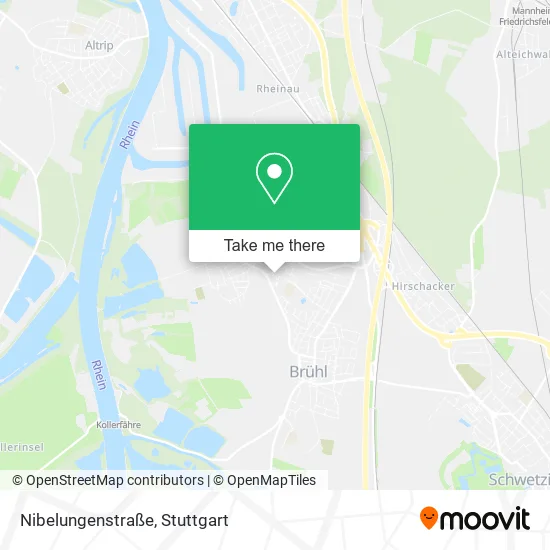 Карта Nibelungenstraße