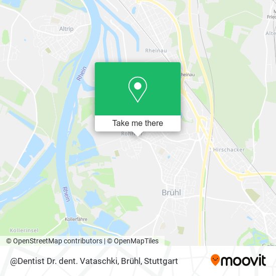 Карта @Dentist Dr. dent. Vataschki, Brühl