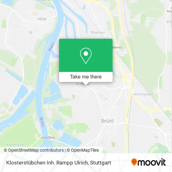 Карта Klosterstübchen Inh. Rampp Ulrich
