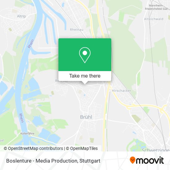 Карта Boslenture - Media Production