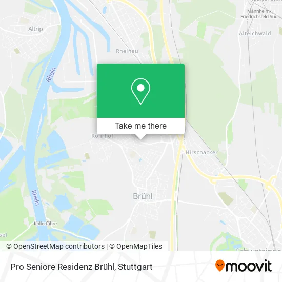 Карта Pro Seniore Residenz Brühl