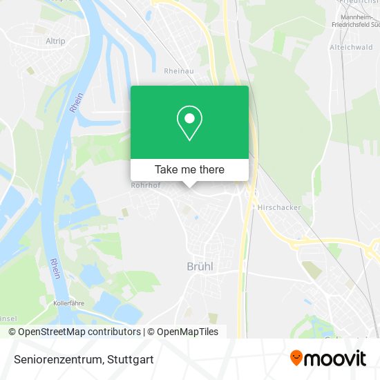 Seniorenzentrum map