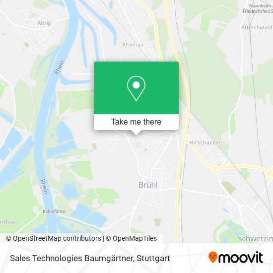 Sales Technologies Baumgärtner map