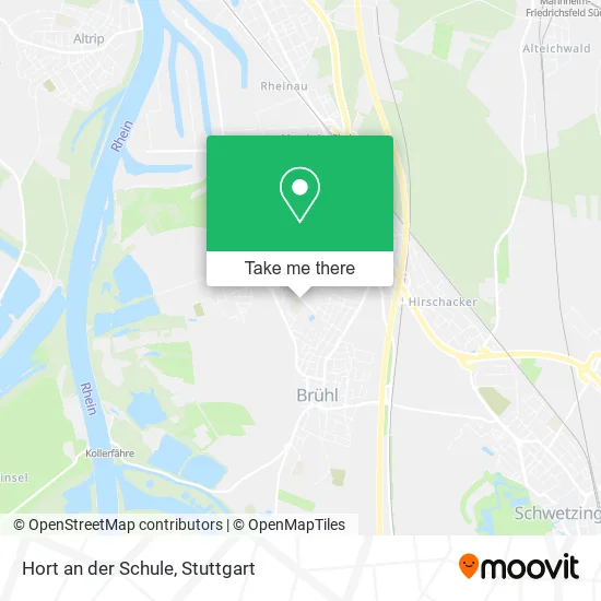 Карта Hort an der Schule