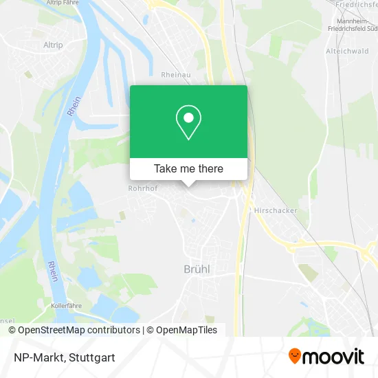 Карта NP-Markt