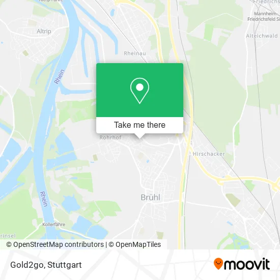 Gold2go map
