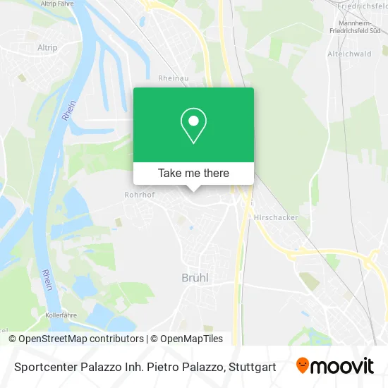 Карта Sportcenter Palazzo Inh. Pietro Palazzo