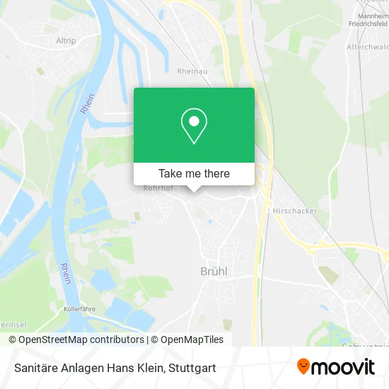 Карта Sanitäre Anlagen Hans Klein