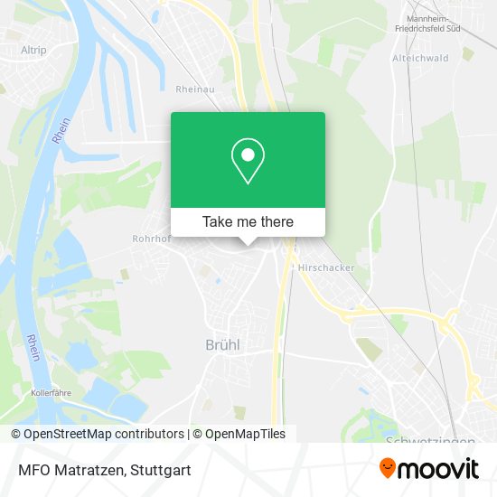MFO Matratzen map