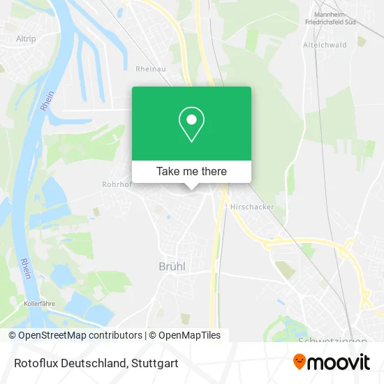 Карта Rotoflux Deutschland