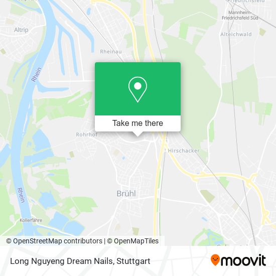 Long Nguyeng Dream Nails map