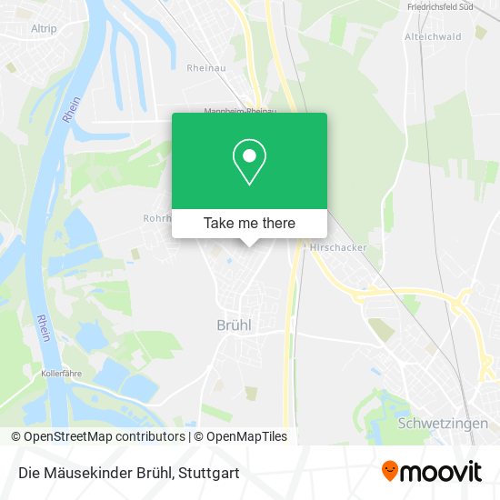 Die Mäusekinder Brühl map