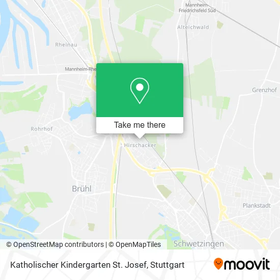Карта Katholischer Kindergarten St. Josef