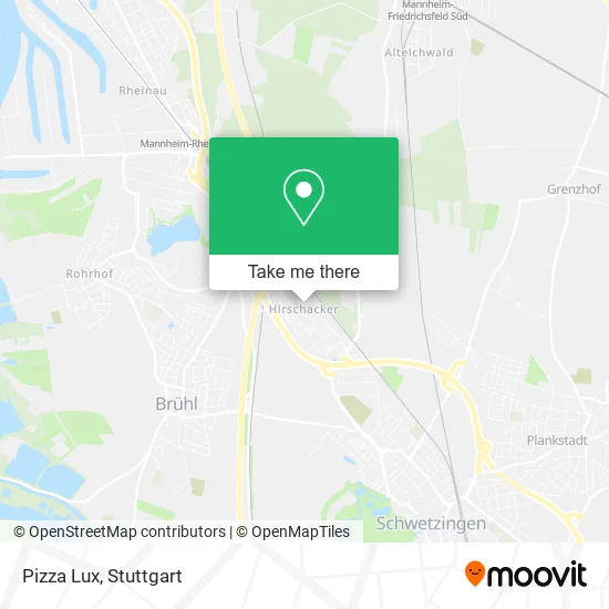 Карта Pizza Lux