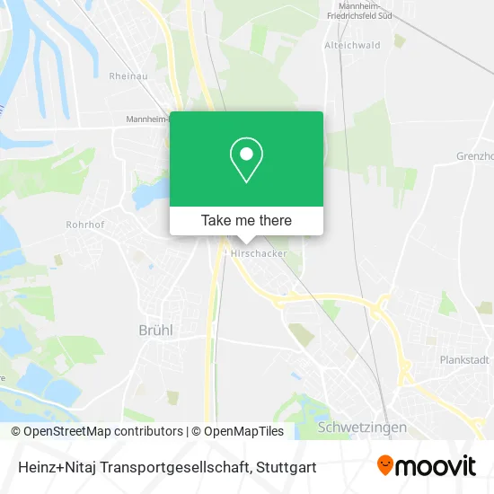 Карта Heinz+Nitaj Transportgesellschaft