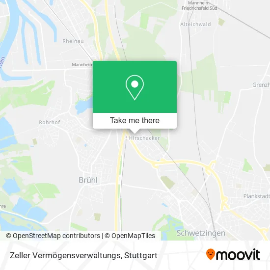 Карта Zeller Vermögensverwaltungs