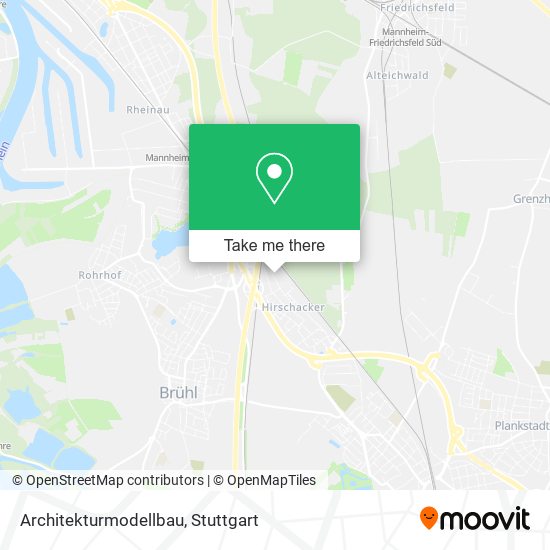 Карта Architekturmodellbau