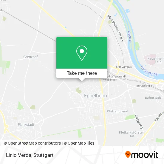 Карта Linio Verda