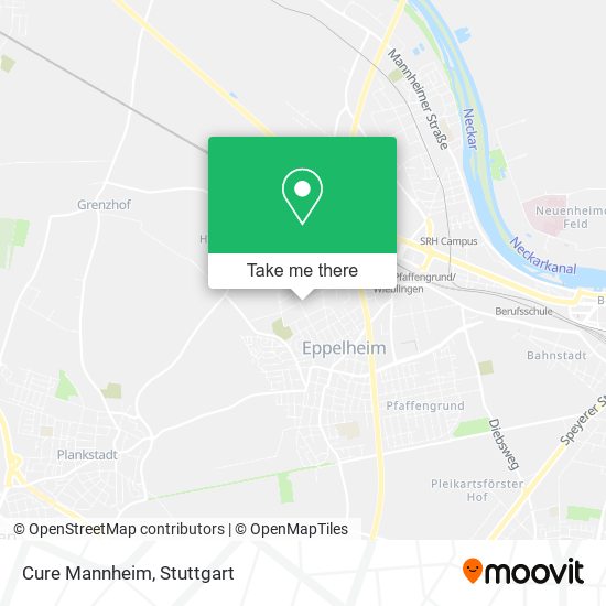 Карта Cure Mannheim