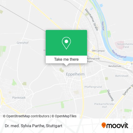 Dr. med. Sylvia Parthe map