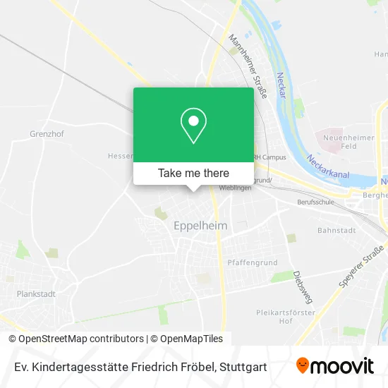 Карта Ev. Kindertagesstätte Friedrich Fröbel