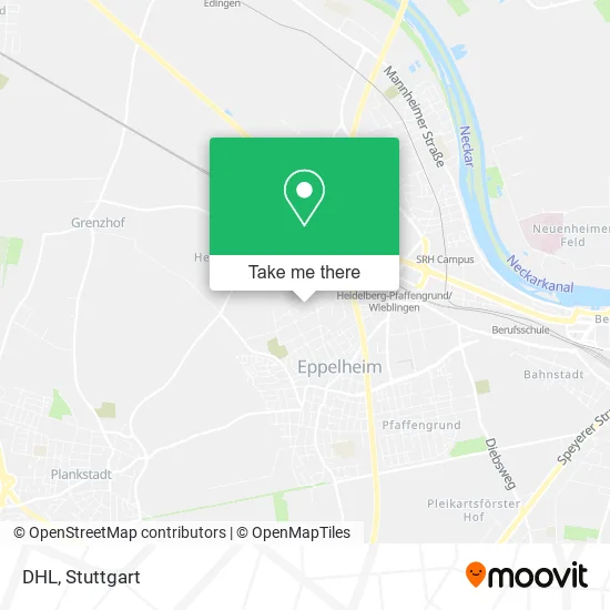 Карта DHL