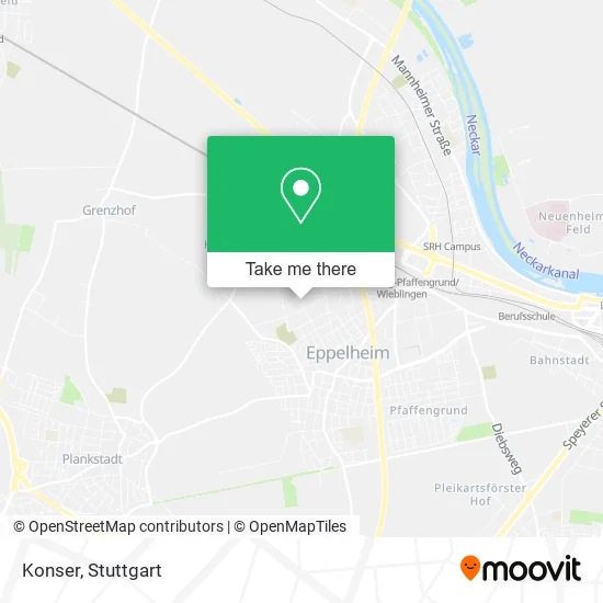 Карта Konser