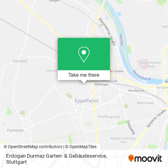 Карта Erdogan Durmaz Garten- & Gebäudeservice