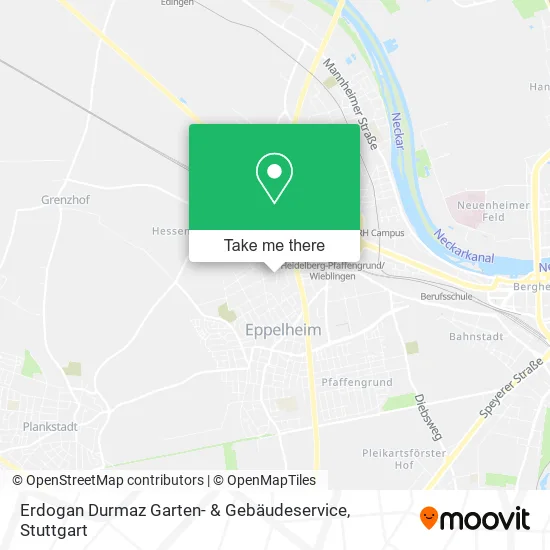 Карта Erdogan Durmaz Garten- & Gebäudeservice