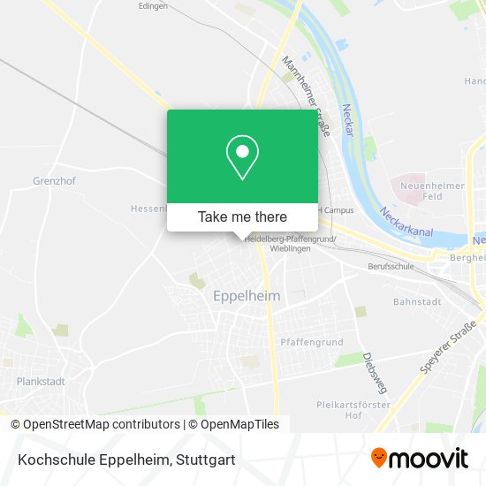 Kochschule Eppelheim map