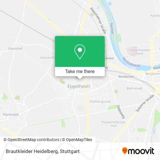Карта Brautkleider Heidelberg