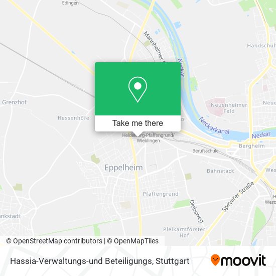 Hassia-Verwaltungs-und Beteiligungs map