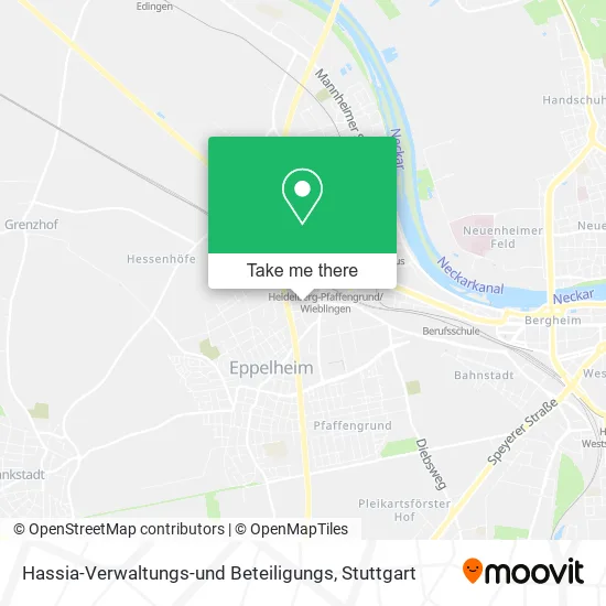 Карта Hassia-Verwaltungs-und Beteiligungs