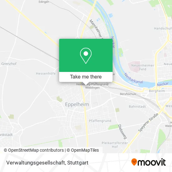 Карта Verwaltungsgesellschaft