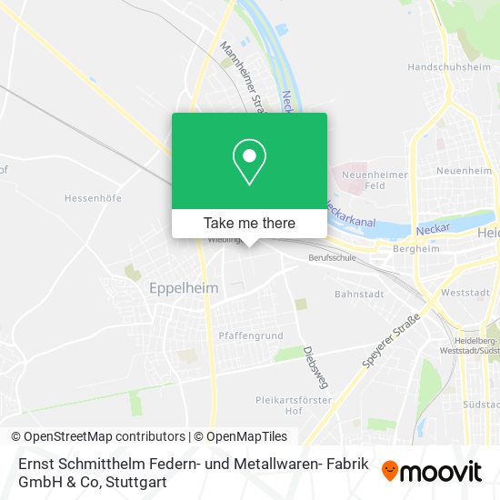 Ernst Schmitthelm Federn- und Metallwaren- Fabrik GmbH & Co map