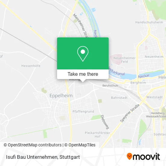 Карта Isufi Bau Unternehmen
