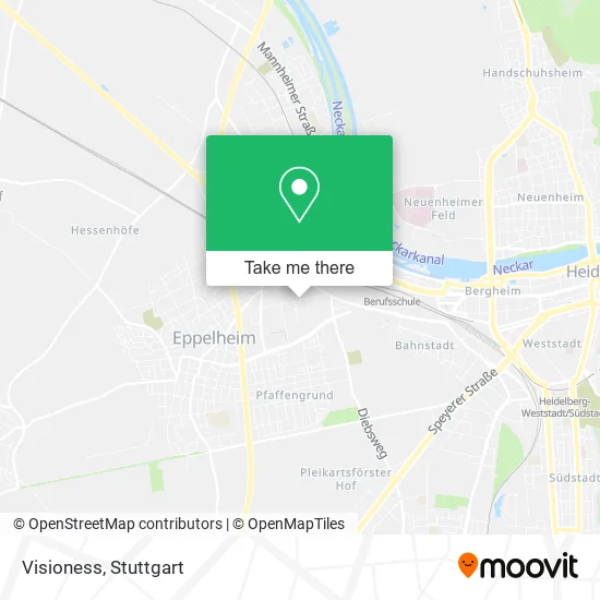 Visioness map