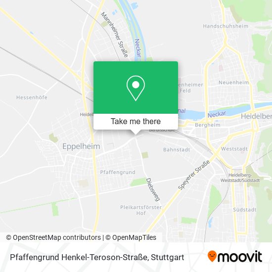 Карта Pfaffengrund Henkel-Teroson-Straße