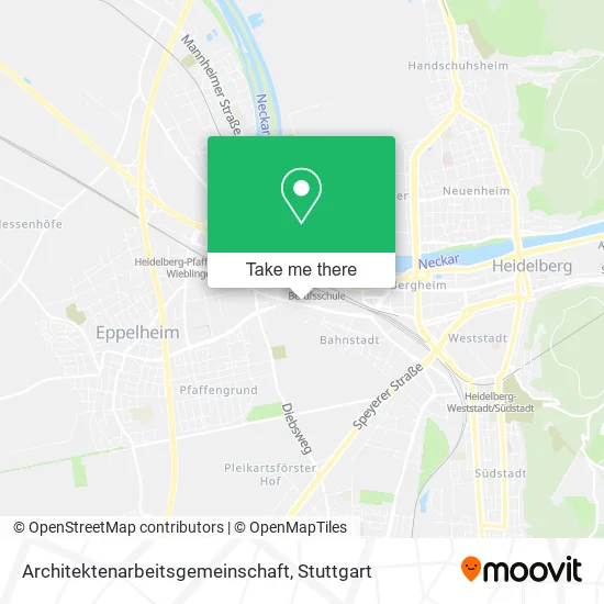 Карта Architektenarbeitsgemeinschaft