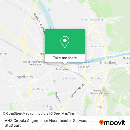 Карта AHS Cirocki Allgemeiner Hausmeister Service