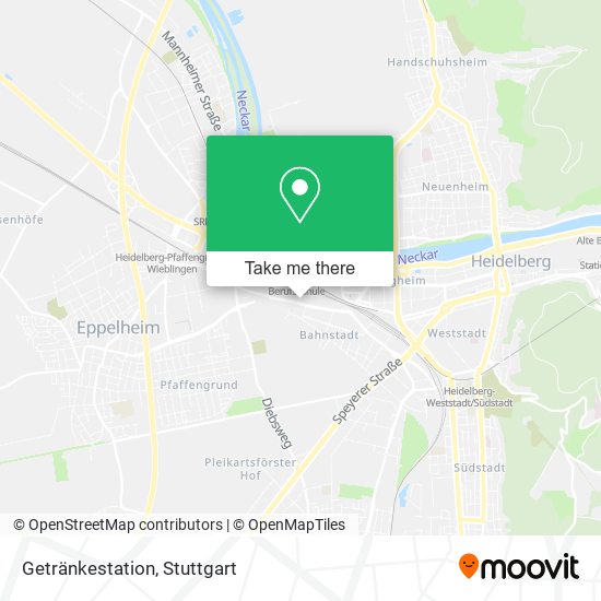 Getränkestation map
