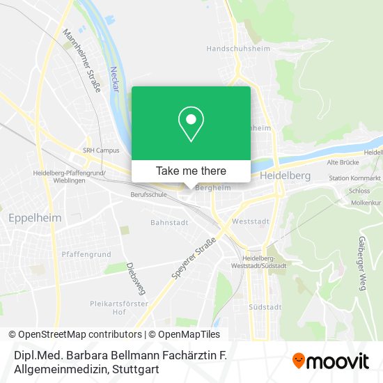 Dipl.Med. Barbara Bellmann Fachärztin F. Allgemeinmedizin map