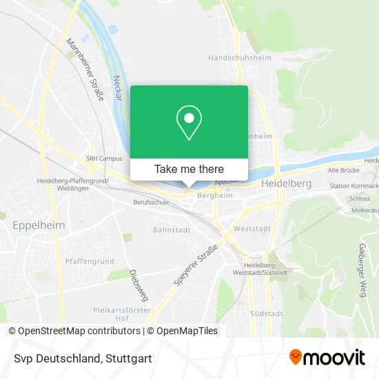 Карта Svp Deutschland