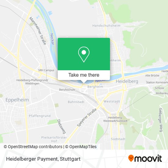 Heidelberger Payment map