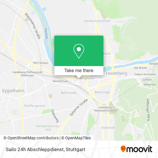 Карта Sailo 24h Abschleppdienst