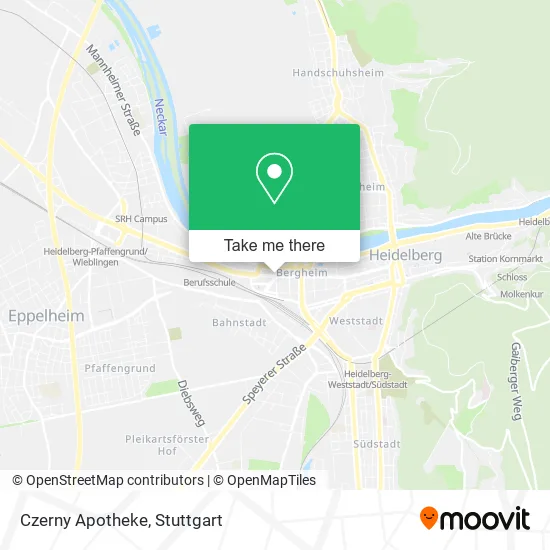 Карта Czerny Apotheke