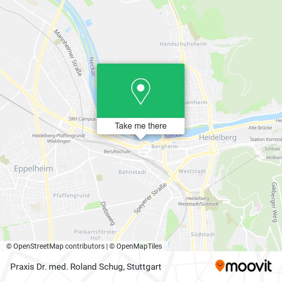 Praxis Dr. med. Roland Schug map